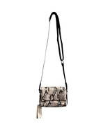 Aimee Kestenberg Sorrento Mini Crossbody Leather Vanilla Snakeskin Trim ... - €51,18 EUR