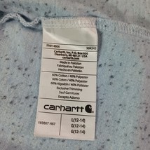 Carhartt 103067 H67 Loose Fit Women Force Cotton Speckled Blue T-Shirt L (12-14) image 5
