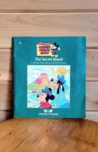 Disney The Secret Island Vintage Talking Mickey Mouse Show 1986 WOW - $15.04