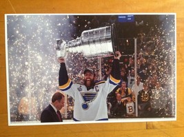 ST. LOUIS BLUES STANLEY CUP  11&quot;X17&quot;  COMMEMORATIVE POSTER - £10.86 GBP