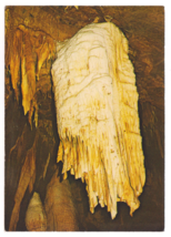 Vtg Postcard-Lost World Caverns-Lewisburg WV-Crystal Chandelier-4x6-WV1 - $7.70