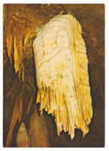 Vtg Postcard-Lost World Caverns-Lewisburg WV-Crystal Chandelier-4x6-WV1 - £6.16 GBP