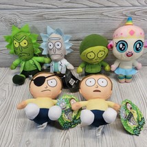 6 Adult Swim Toxic Rick and Morty Tinkles Plush Doll Cartoon Animated TV Stuffie - £63.25 GBP
