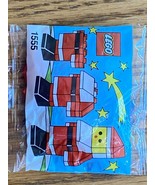 Vintage 1986 Lego 1555 Santa Claus Holiday Figure Sealed  Polybag Seasonal - $192.55 MXN
