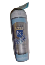 Kansas City Royals MLB AL Tervis 24 oz BPA Free Clear Water Bottle Tumbl... - $37.07