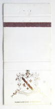 Baton Rouge Country Club - Louisiana 30 Strike Matchbook Cover Matchcover LA - £1.41 GBP