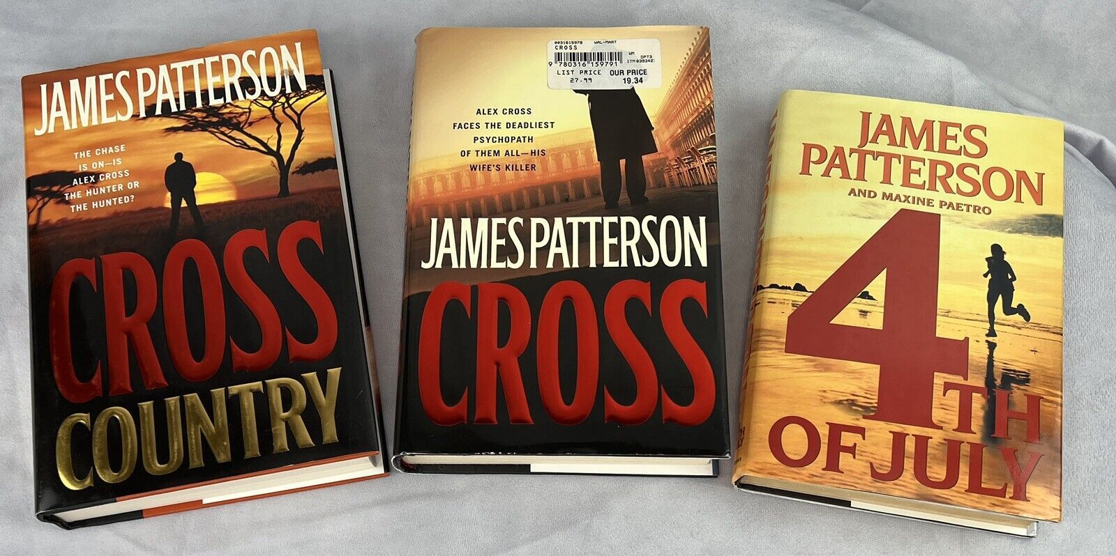 Primary image for James Patterson Hardcover Lot Alex Cross￼