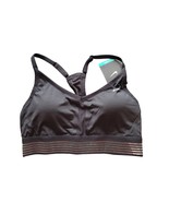 NWT Nike dri fit black size large light support sports bra - $22.00