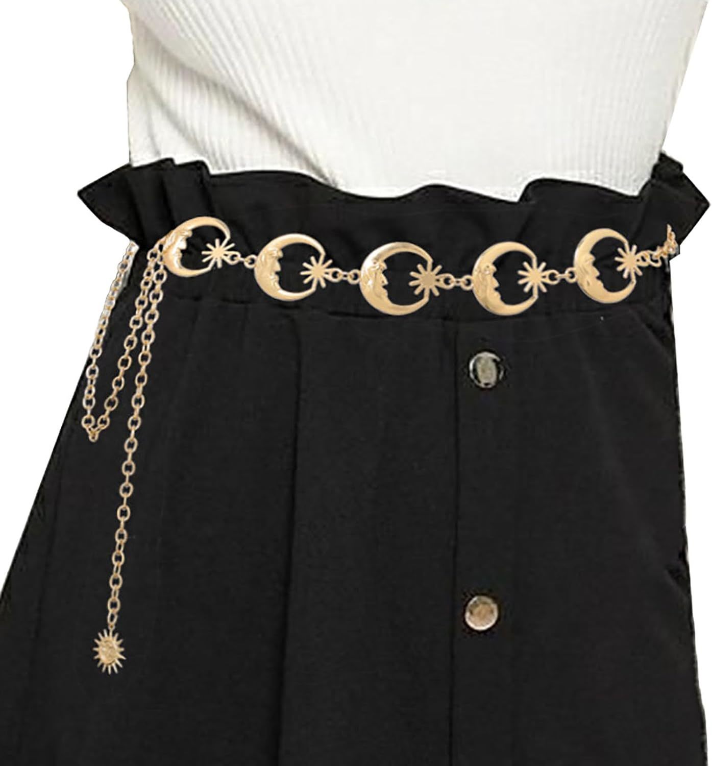Primary image for Moon Star Metal Waist Chain 