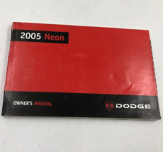 2005 Dodge Neon Owners Manual Handbook OEM J03B43005 - £21.17 GBP