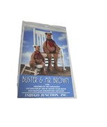 Buster &amp; Mr. Brown Pattern Indygo Junction Shaggy Plush Bears 26&quot; &amp; 46&quot; ... - $112.09 MXN