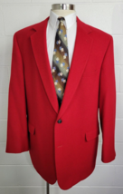 Jos A Bank Mens Red Camel Hair Sport Coat Jacket 50 XLG - $99.00