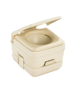 Dometic 964 Portable Toilet w/Mounting Brackets - 2.5 Gallon - Parchment - £104.50 GBP