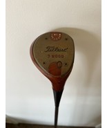 Titleist Tour Model Oil Hardened 3 Wood Set RH Tru Temper Reg Flex - $18.50