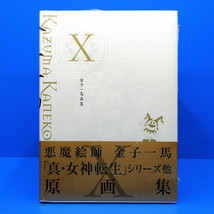 Shin Megami Tensei 1 2 3 Nocturne Persona Art Book Kazuma Kaneko Works X 10 - £35.83 GBP