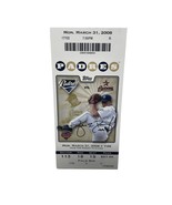 2008 San Diego Padres vs Houston Astros Ticket Jake Peavy March 31 - £5.25 GBP