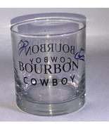 Cristar Whiskey Shot Glass Cup “Bourbon Cowboy&quot; 10.5 oz,NEW-Fathers Day-... - $23.46 CAD