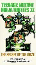 Teenage Mutant Ninja Turtles 2 - The Secret of the Ooze (VHS, 1991) - £7.90 GBP