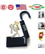 Compact Guard-a-Key Lockbox: Waterproof and Resettable for Maximum Key S... - $719.88 MXN