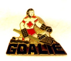 Lapel Cap Hat Pin Hockey Goalie - £1.65 GBP