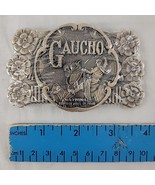 Cowboy Belt Buckle National Hall of Fame Solid Brass Limited Edition Vtg... - $70.02 CAD
