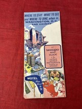 1964 Washington DC American Amoco Gas VTG Road Map Tempo Guide - $9.89