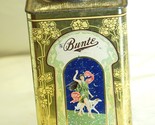 Early 1920&#39;s Lithograph Tin Bunte Diana Confections Tin Lid Chicago USA - $39.59