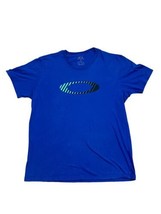 Oakley Logo Blue XL Regular Fit Short Sleeve TShirt - £9.98 GBP