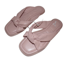 Louise et Cie Women’s Abaleena Leather Pink Slip-on Sandal Sz 9.5 New - £29.54 GBP