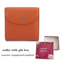 HH Fashion Mini Cow Leather Women Wallets Ladies Small Wallet Coin Purses ID Car - £20.94 GBP