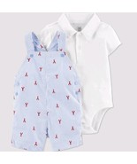 Baby Boys&#39; Newborn Lobster Striped Top &amp; Bottom Set - Just One You  Cart... - $19.13 CAD