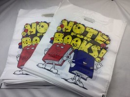 50 New 14x17” Plastic Bag School House Rock Reading Library Vote For Books - £19.54 GBP