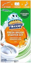 Scrubbing Bubbles Fresh Brush Toilet Cleaning System Starter Kit, Citrus (Pack o - £31.16 GBP