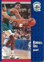Basketball Card- Kendall Gill 1991 Fleer #20 - $1.00