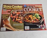 Slow Cooker Magazines lot of 2 Pillsbury Hearst 325 Hearty Recipes and more - $12.98