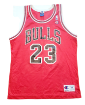 Michael Jordan Jersey Chicago Bulls #23 Mens Size 44 Authentic Champion - £83.17 GBP