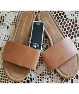 Charles Albert ~ Slip On ~ Open Toe ~ BROWN Strap Sandals ~ Ladies S (5/6) - $276.53 MXN
