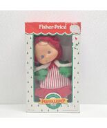 Vintage 1992 Fisher Price Christmas Puffalump Kids Baby Doll Girl Plush ... - $41.69 CAD