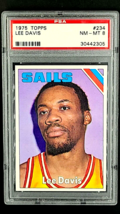 1975 Topps #234 Lee Davis San Diego Sails PSA 8 NM-MT *Only 23 Graded Higher* - £22.71 GBP