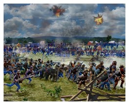 Gettysburg Civil War Barksdale 17TH Mississippi Civil War Battle 8X10 Photo - £6.63 GBP