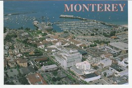 Postcard Monterey California Harbor and City 1997 Continental Card - £4.74 GBP