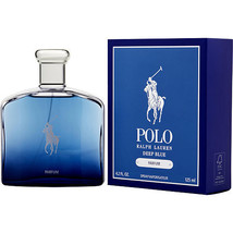 POLO DEEP BLUE by Ralph Lauren PARFUM SPRAY 4.2 OZ - £67.63 GBP