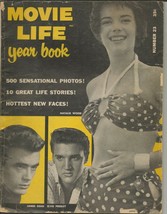 ORIGINAL Vintage 1957 Movie Life Yearbook Natalie Wood Elvis Presley James Dean - £38.88 GBP