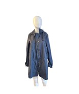 Zara Basic Long Black Trench Coat – Women’s small - €42,78 EUR