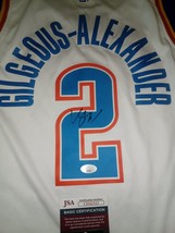 SGA Shai Gilgeous-Alexander Signed Autograph Auto Thunder JSA Certified ... - $385.11
