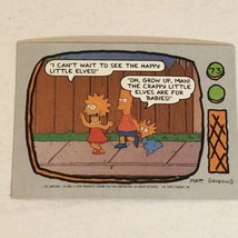 The Simpson’s Trading Card 1990 #73 Bart Lisa Maggie Simpson - $1.97