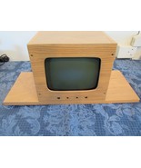 Sylvania Cathode Ray Tube Television Kit Home Built Parts Wood Case 9&quot; - $2,753.25 MXN