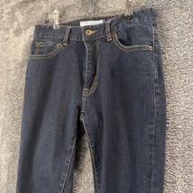 Peter Manning Jeans Mens 28W 26L 28x26 Dark Wash Slim Fit New York Stetch - $18.39