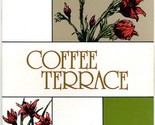 Coffee Terrace Menu Hyatt Regency Hong Kong China 1982 Spanish French Ge... - $37.98