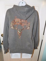 Cottonella Cherokee North Carolina Gray Hooded Sweatshirt Size M Adult EUC - £15.50 GBP